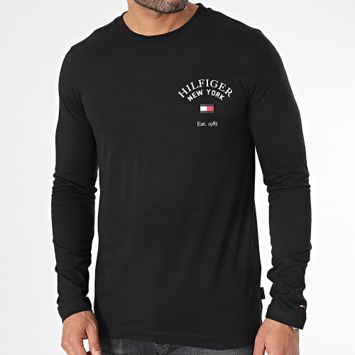 Tee Shirt Manches Longues Arch Varsity 4252 Noir