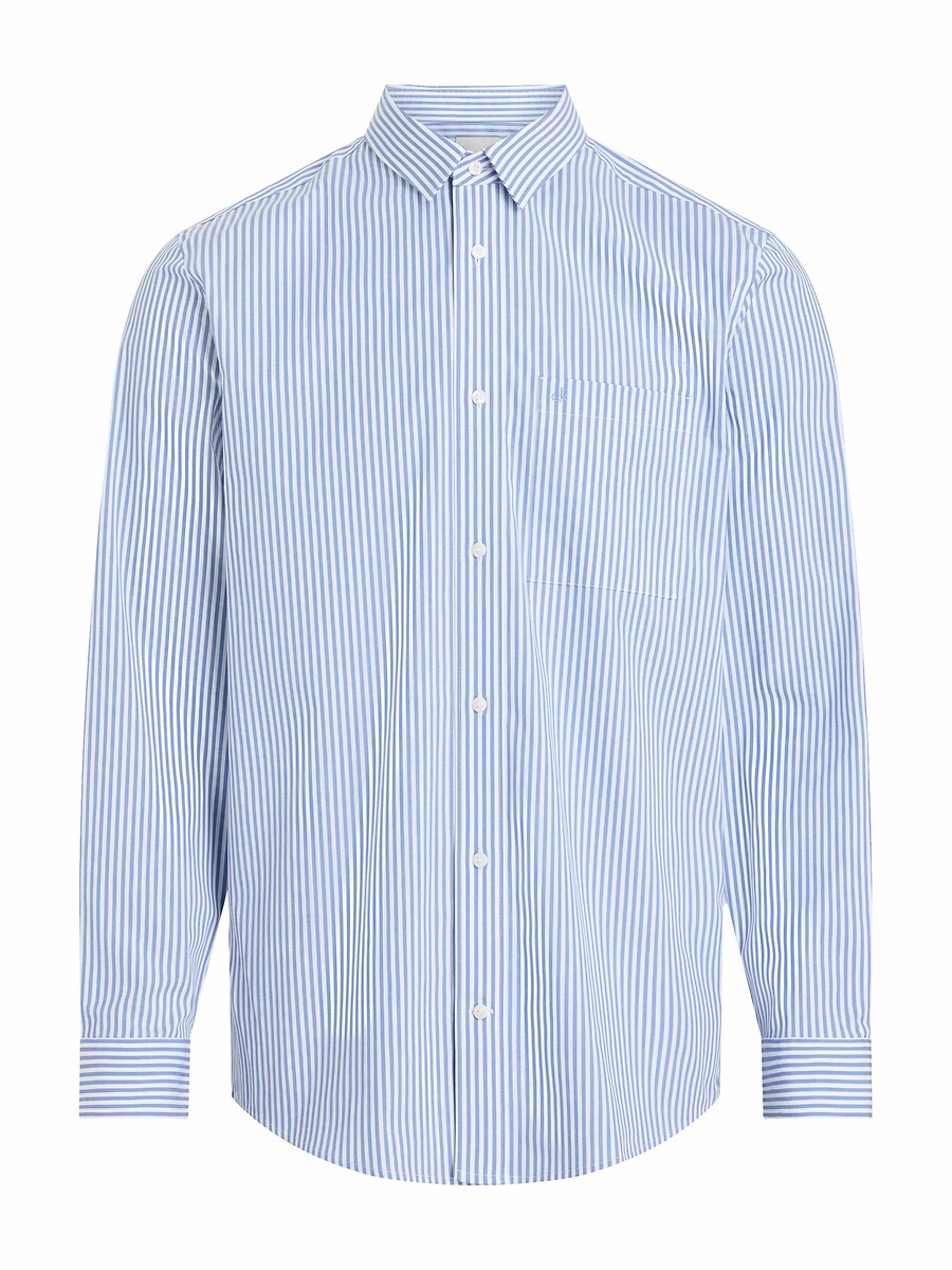CALVIN KLEIN<br>Camisa em popeline