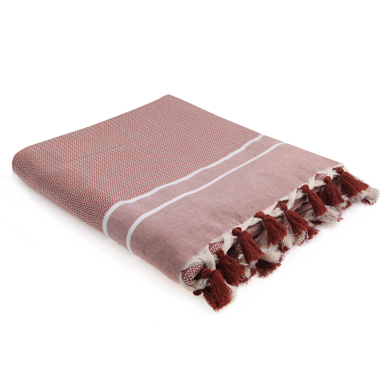 Febronie Plaid Stockholm rouge