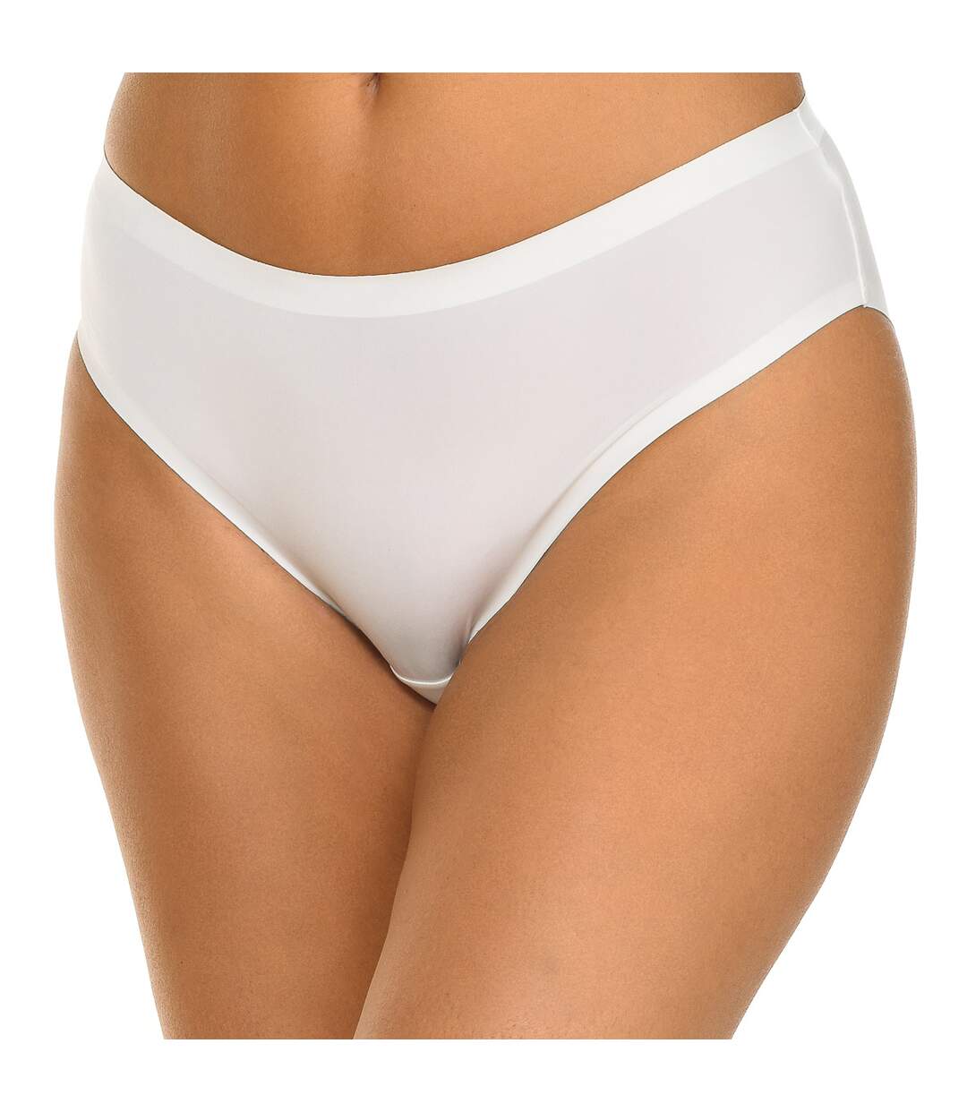 Seamless marbled effect panties 007YG women