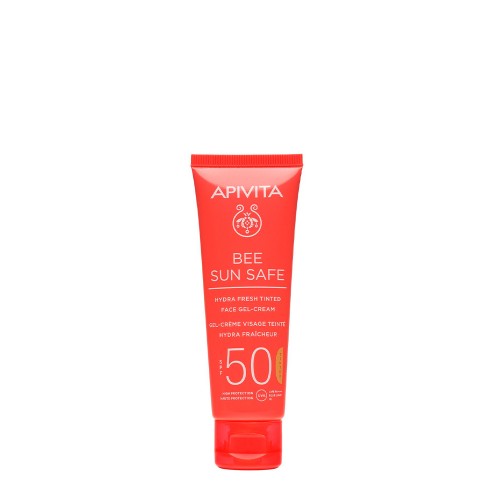 Apivita Bee Sun Safe Gel-Creme Hidra Refrescante Com Cor SPF50 50ml