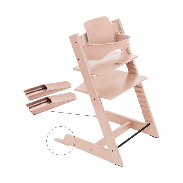 Stokke® Tripp Trapp® Kinderstoel Incl. Baby Set² - Terracotta