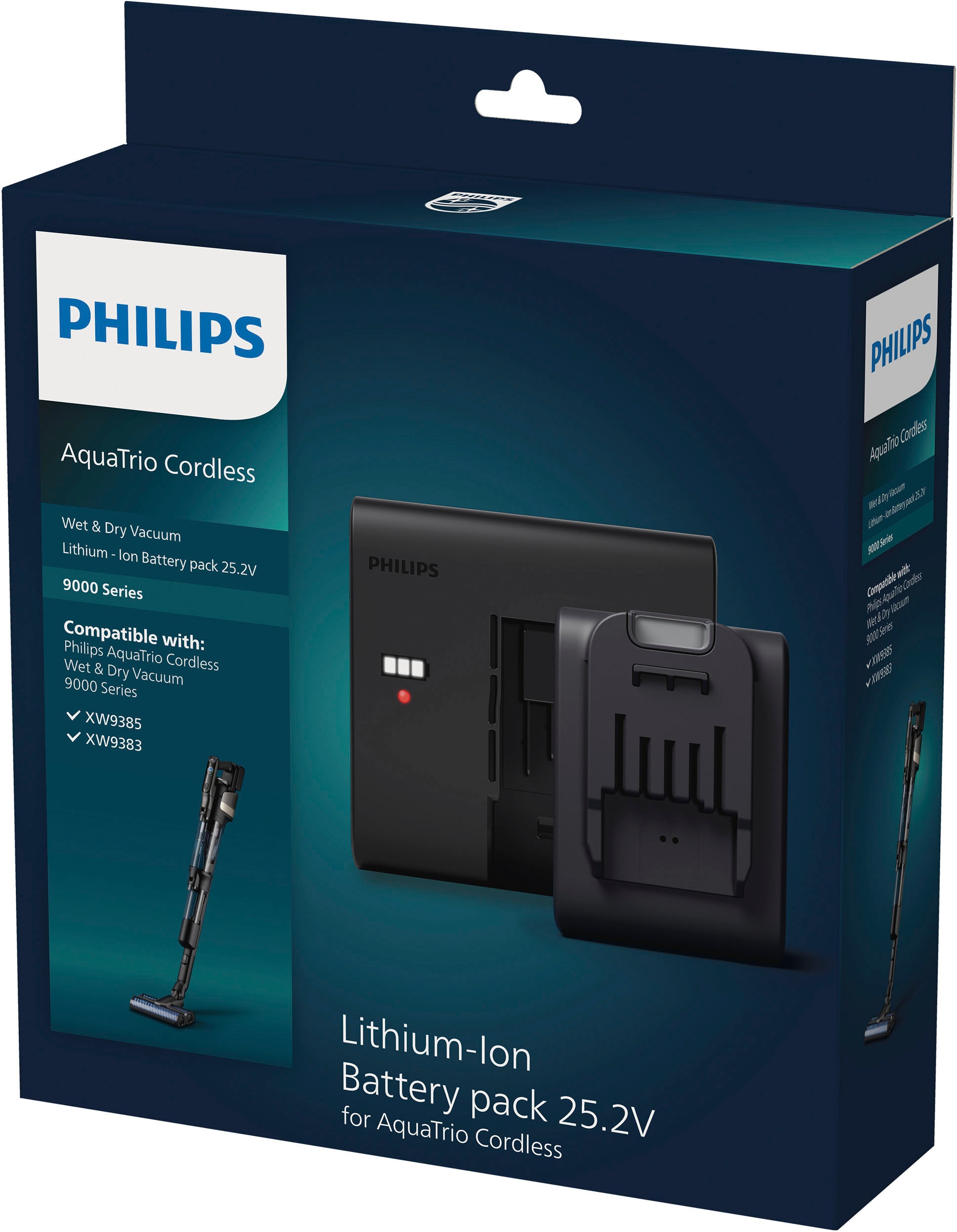 Philips Staubsauger-Akku »XV1797/01« Wechselakku + Schnellladestation für AquaTrio; 25,2 V