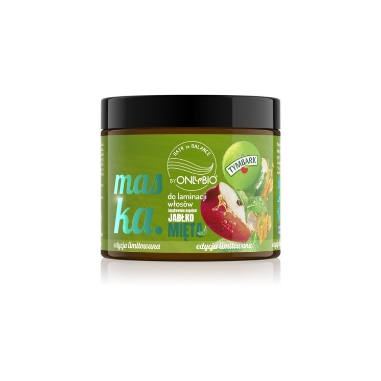 OnlyBio Hair in Balance x Tymbark Apple-Mint Laminierungsmaske 200 ml