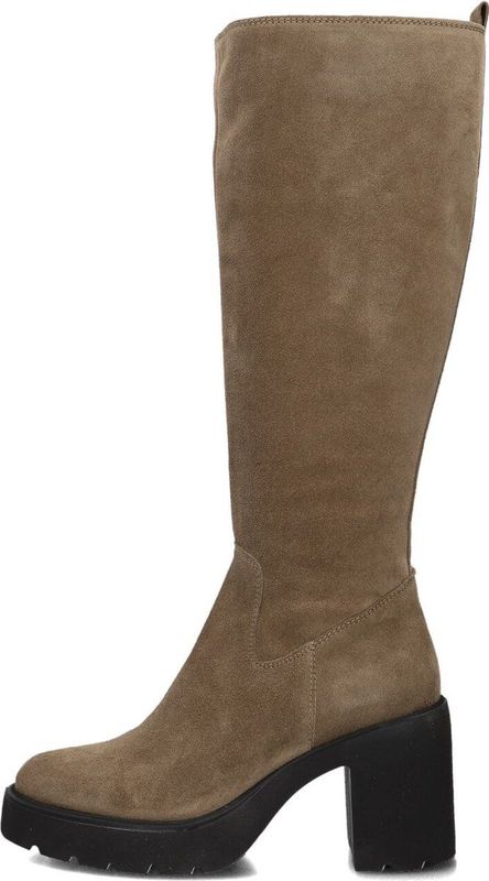 Unisa - Karena - Schoenen - Beige - Suède - Blokhak