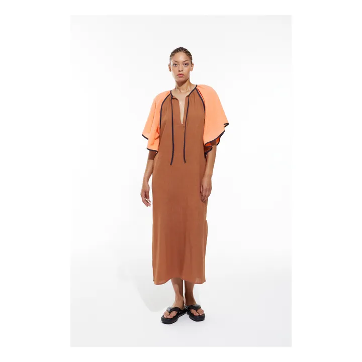 Mapoésie Robe Beth Zephyr | Camel