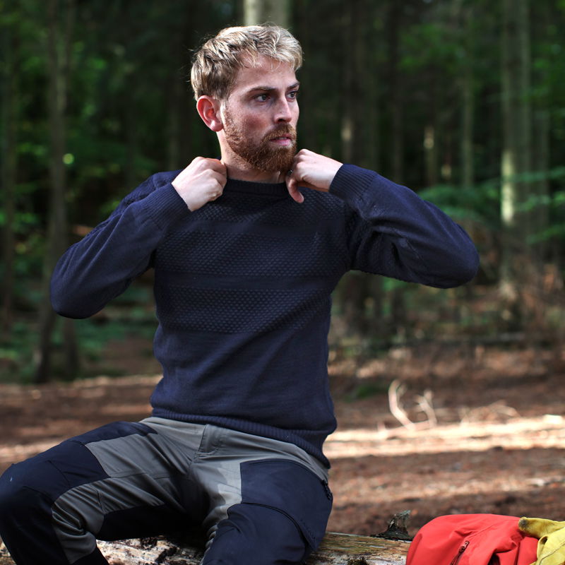 Asivik North Sea Sweater, herre - Spejder Sport