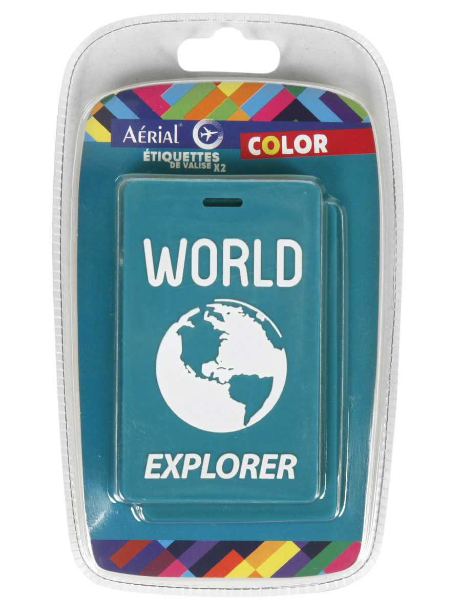 Set de 2 porte-adresses AÀrial World