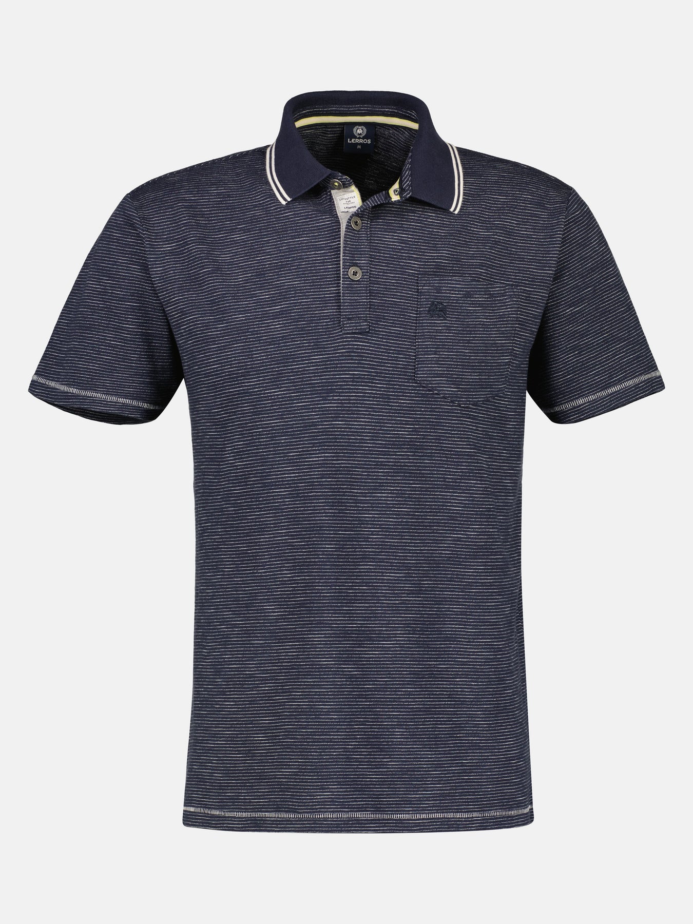 Poloshirt mit Finelinerstreifen