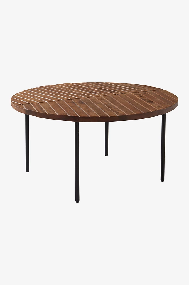 NEHRU sofabord, diameter 80 cm