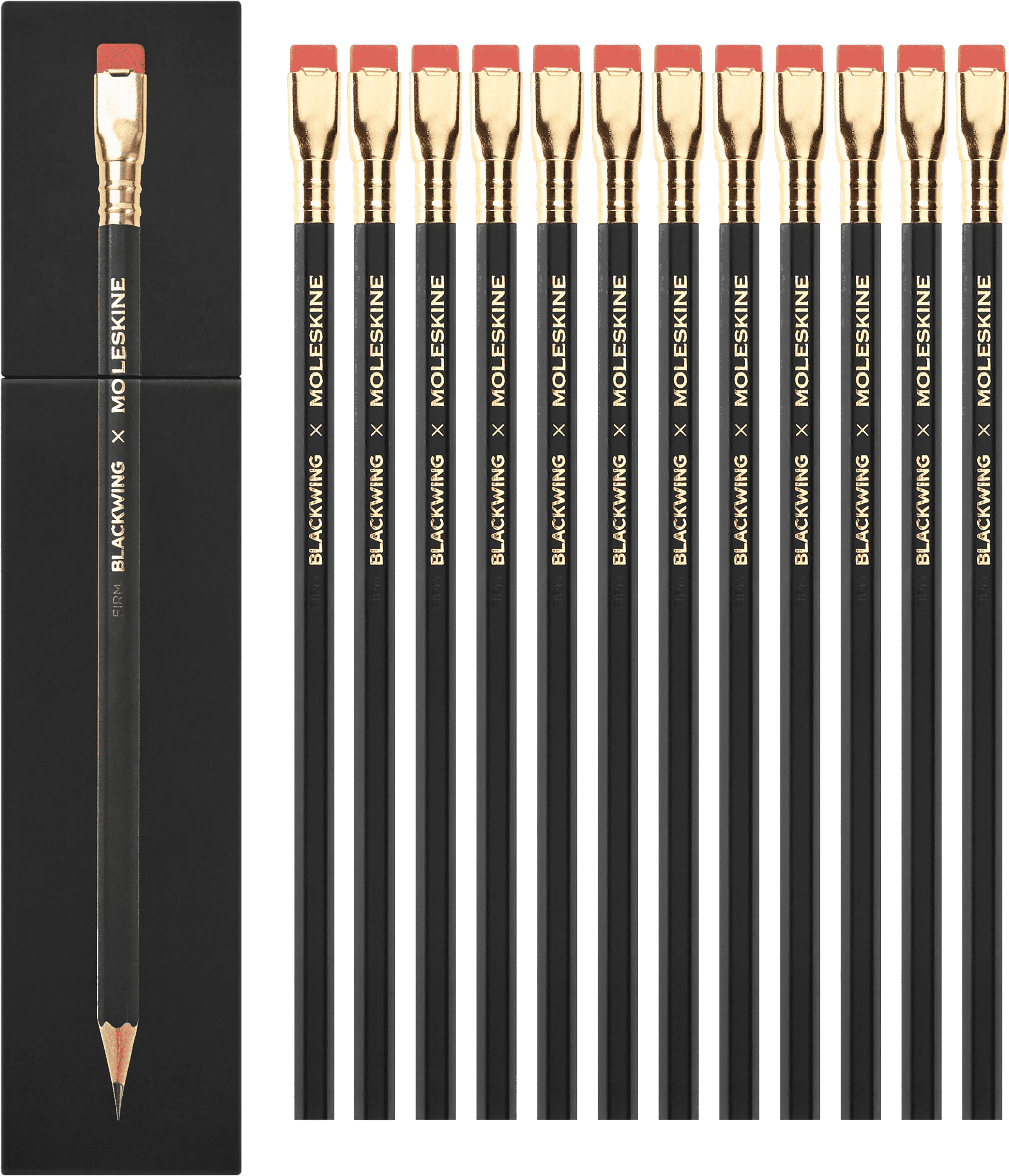 Blackwing x Moleskine Set of 12 Firm Pencils