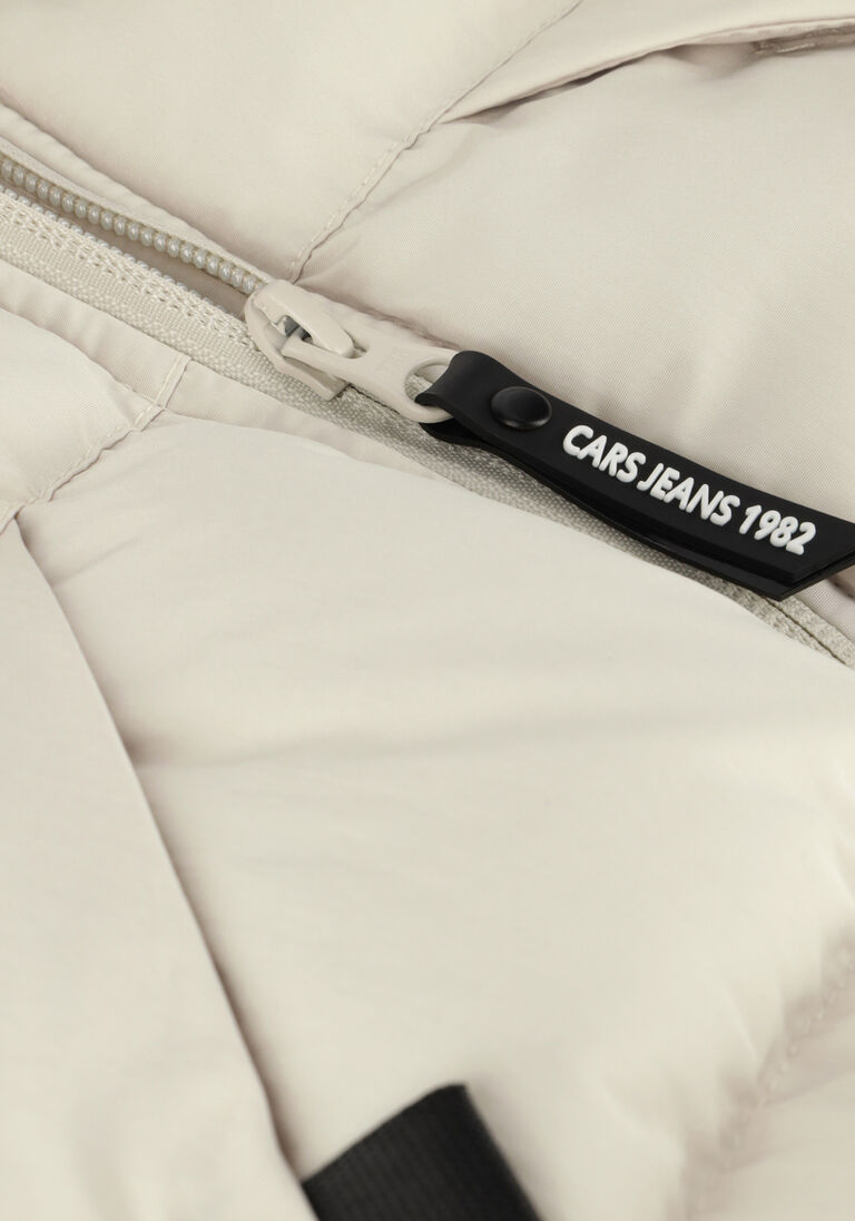 CARS JEANS ecru cars jeans gewatteerde jas manik