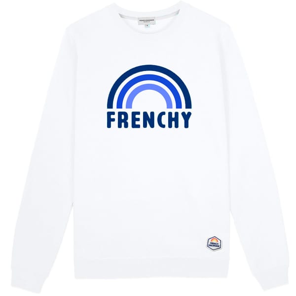 Sweatshirt FRENCH DISORDER DYLAN FRENCHY WHITE/IMPERIAL BLUE