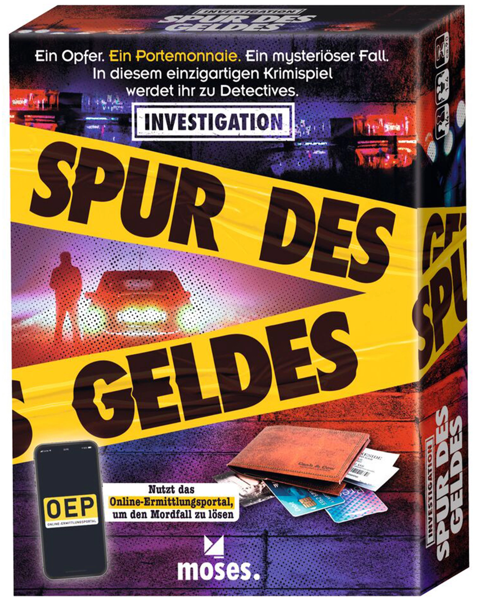 Rätselspiel SPUR DES GELDES
