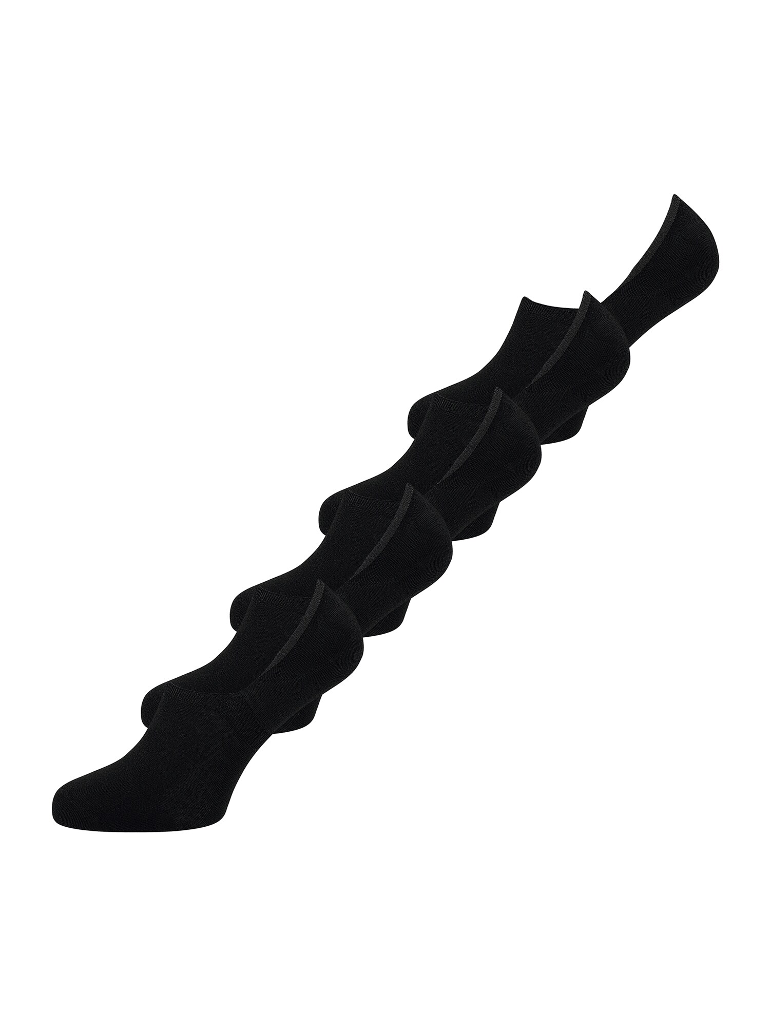 NUR DER Herren Füßlinge Bambus* Sneaker Füssling 5er Pack