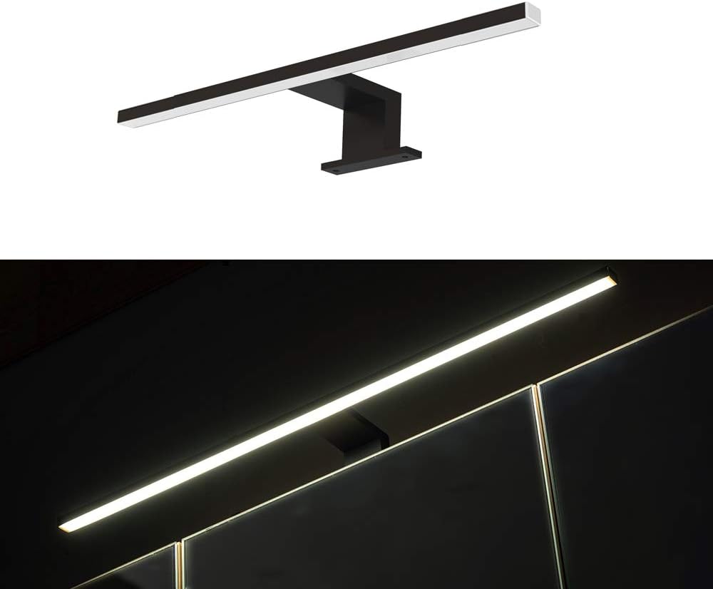 Lomadox Bad Spiegelschrank 120 cm inkl. LED Beleuchtung in anthrazit mit Artisan Eiche Nb., B/H/T: ca. 120/80/25 cm