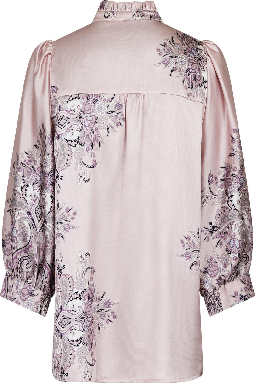 Neo Noir Roselle Paisley Border Blouse