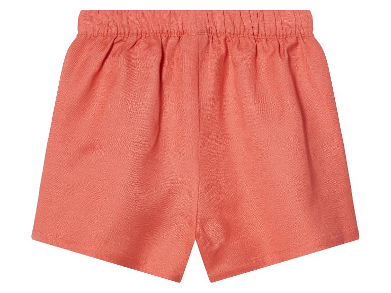 Korte linnen kinder broek