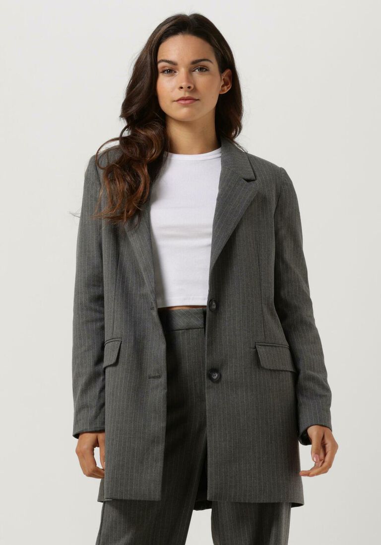 SELECTED FEMME grijze selected femme blazer fanni ls relaxed blazer b