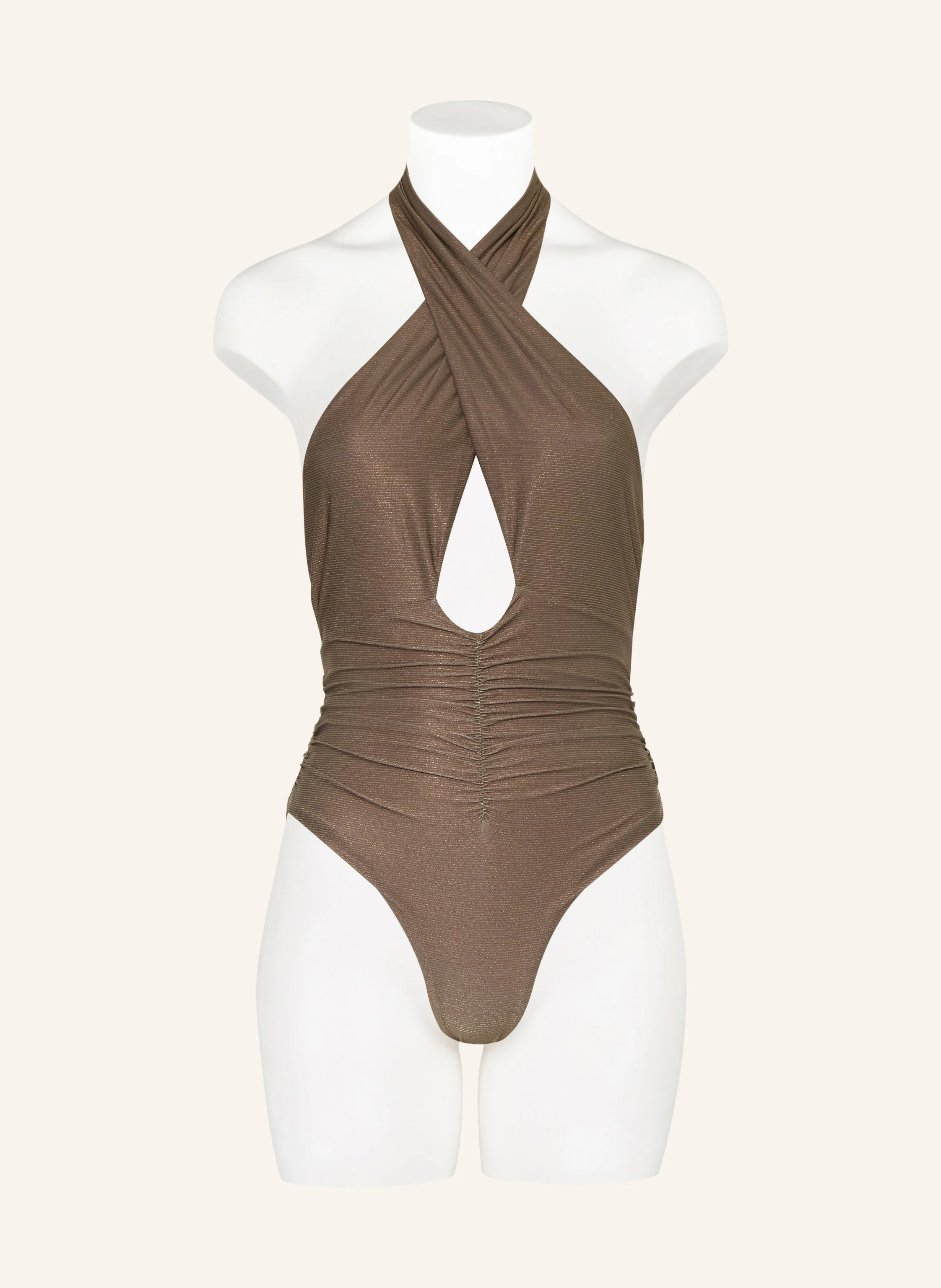 PQ Neckholder-Badeanzug LUCAYA CELINE mit Glitzergarn