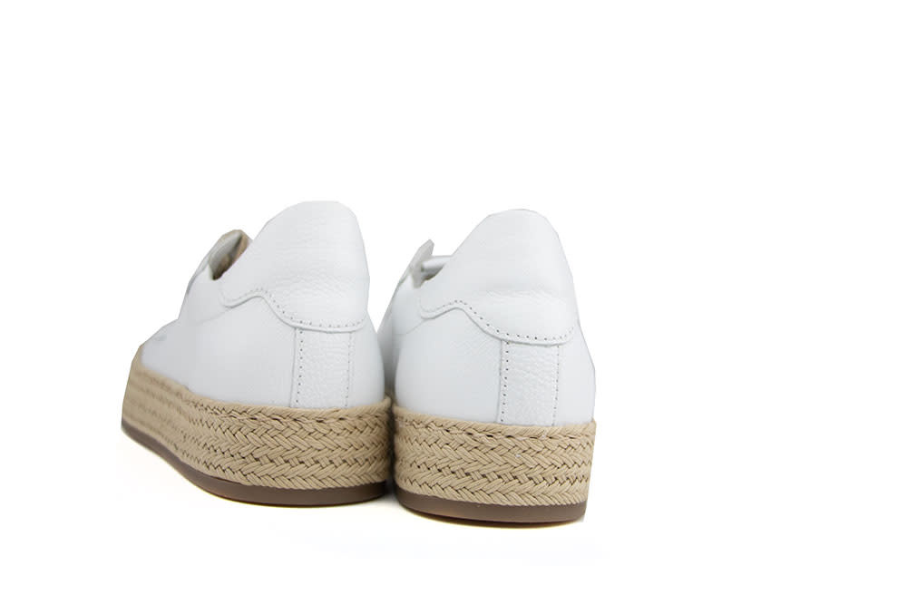 Gabor Sneaker Weiss Cervo Jute