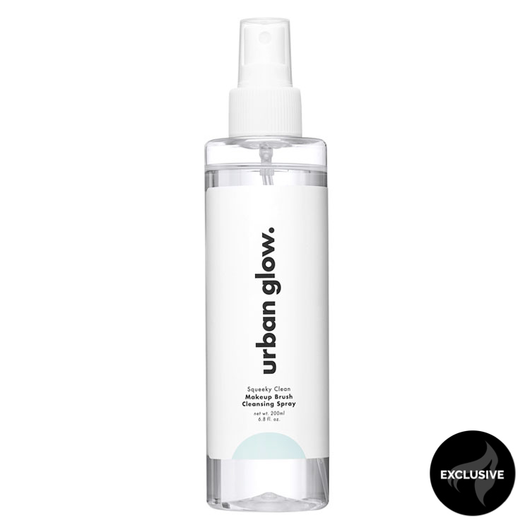 Urban Glow Squeeky Clean Makeup Brush Cleansing Spray 200ml