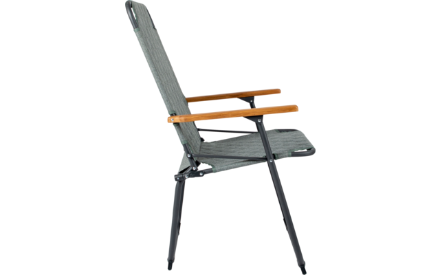 Bo-Camp Jefferson XL Industrial Klappstuhl mit Bambus-Armlehnen