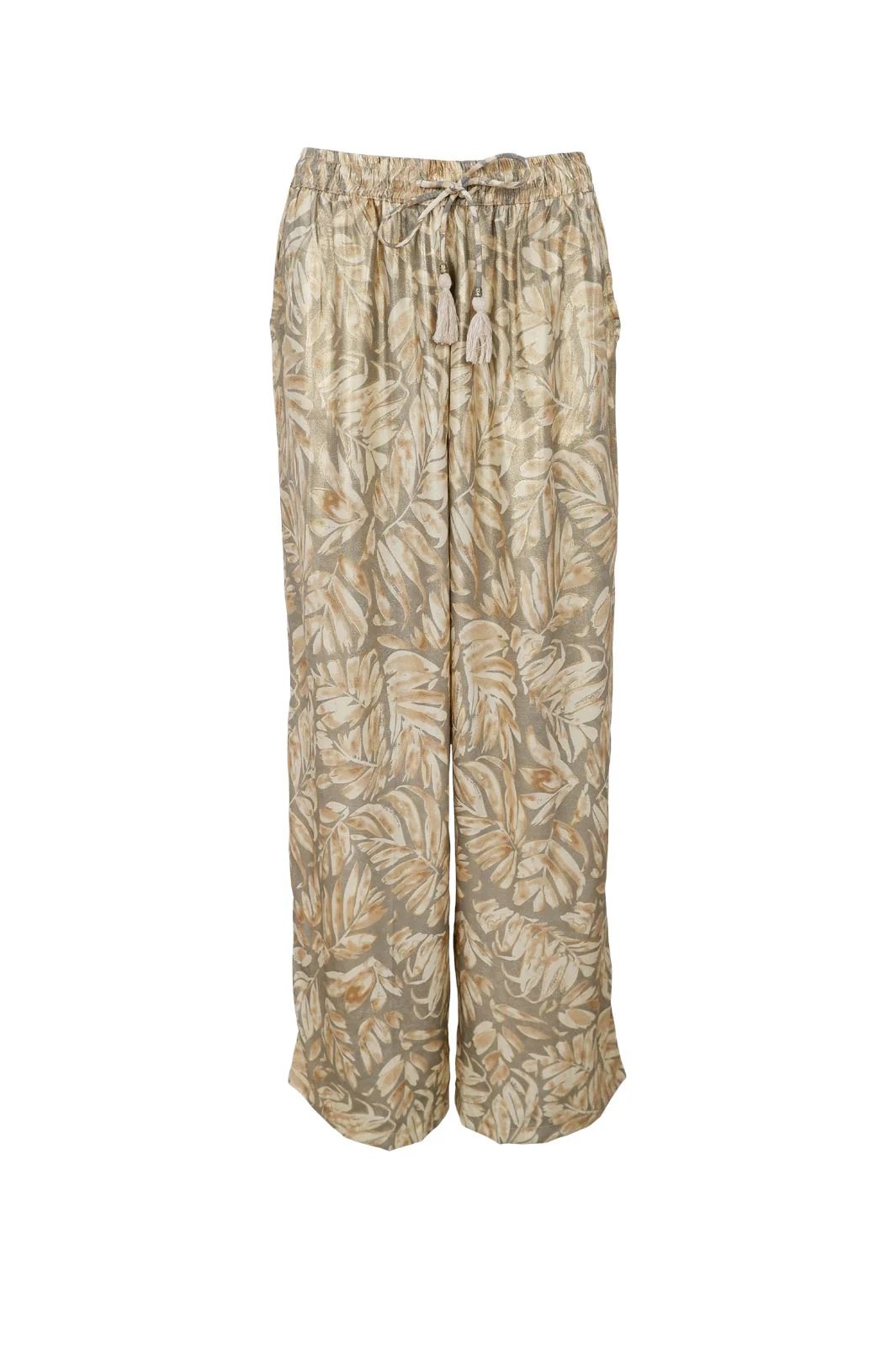 Black Colour Bcluna Straight Pant golden sand