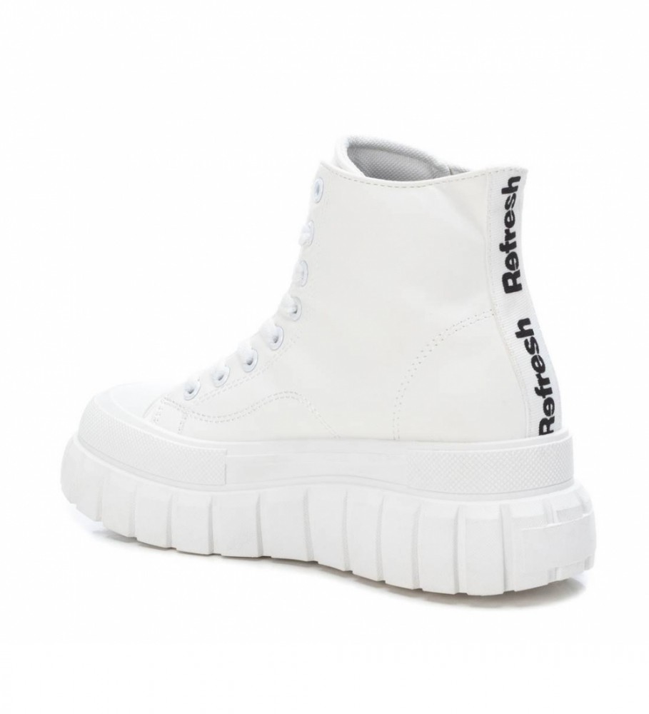 Botas de cano curto Refresh 170114 Brancas