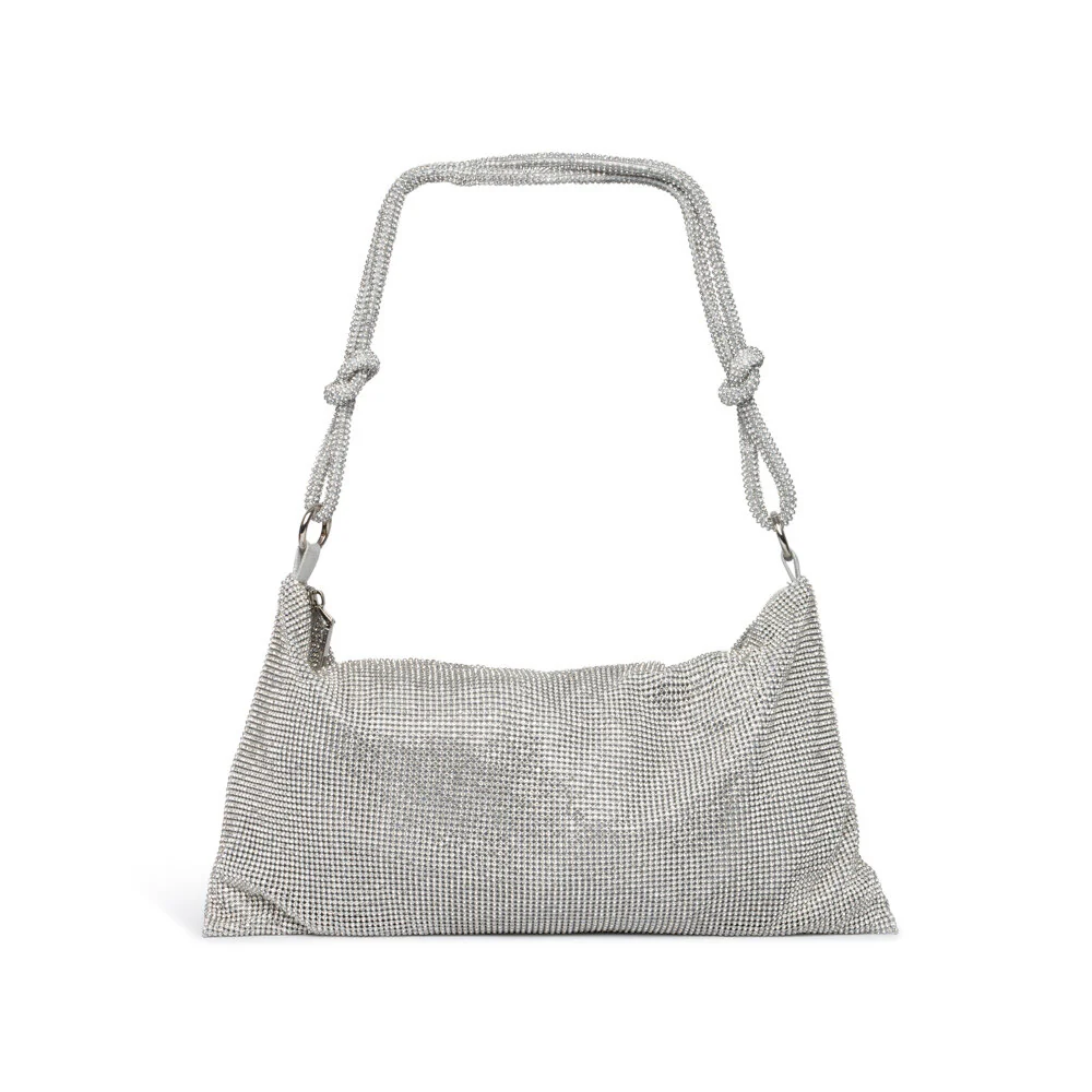 Sui Ava  Crystal Vibes skuldertaske - Clear Crystal
