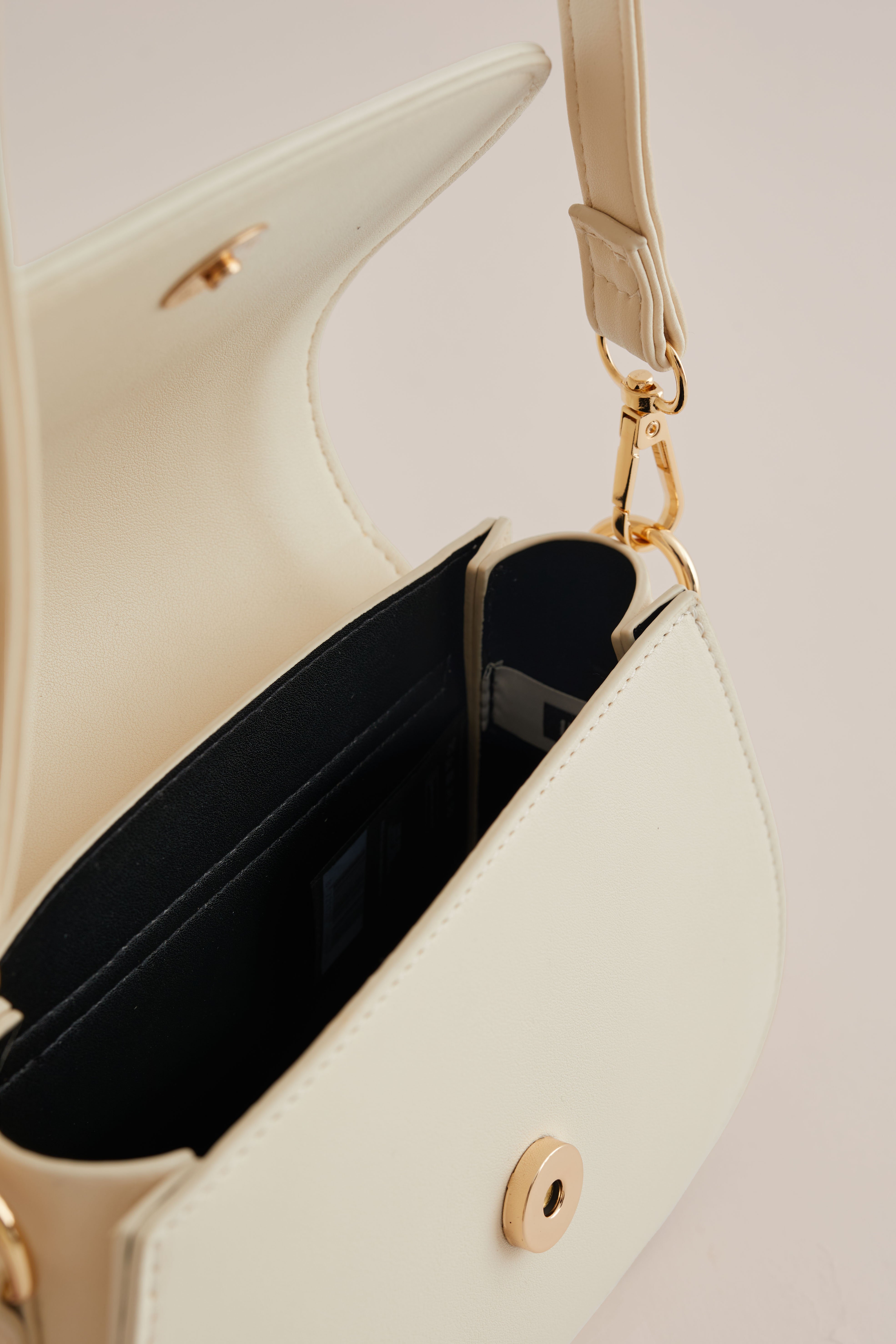 Crossbody tas WE Fashion Gebroken wit