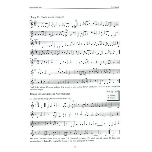 Musikverlag Schweizer Trompete Lernen 1