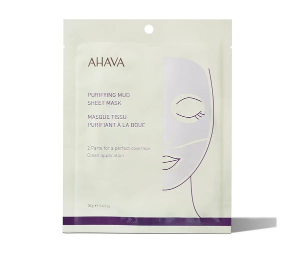 AHAVA Purifying Mud Sheet Mask Gesichtsmasken