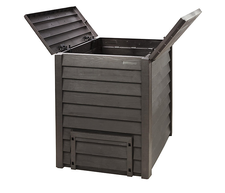 Composteur Garantia Thermo-Wood brun 600L