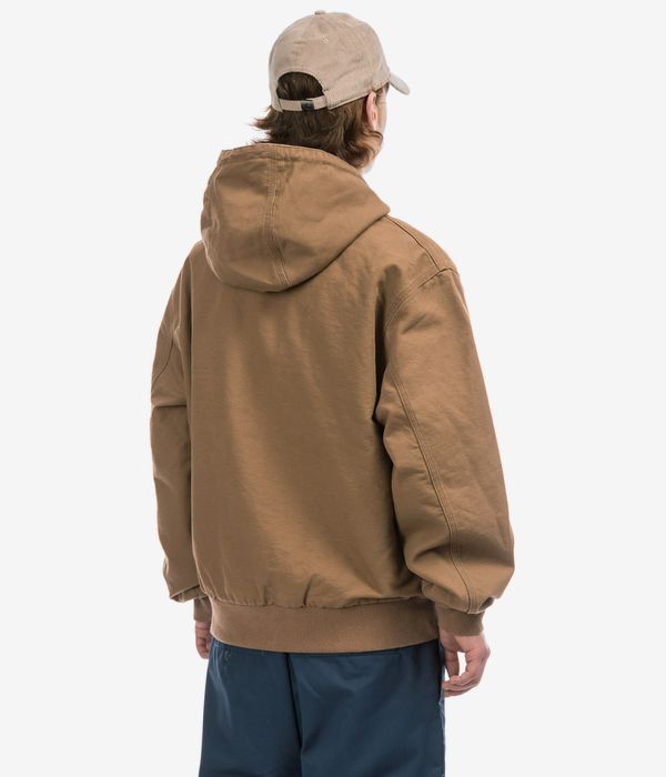 Carhartt WIP OG Active Organic Dearborn Jacke (hamilton brown rinsed)