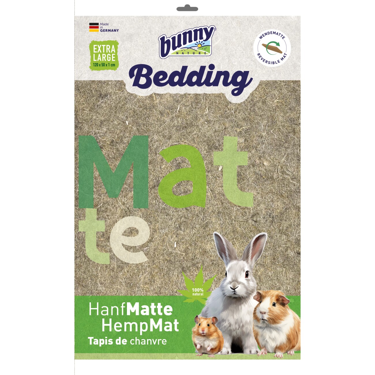 Bunny Hanf-Matte S