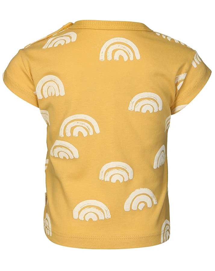 T-Shirt PURE – CLOUDS in gelb