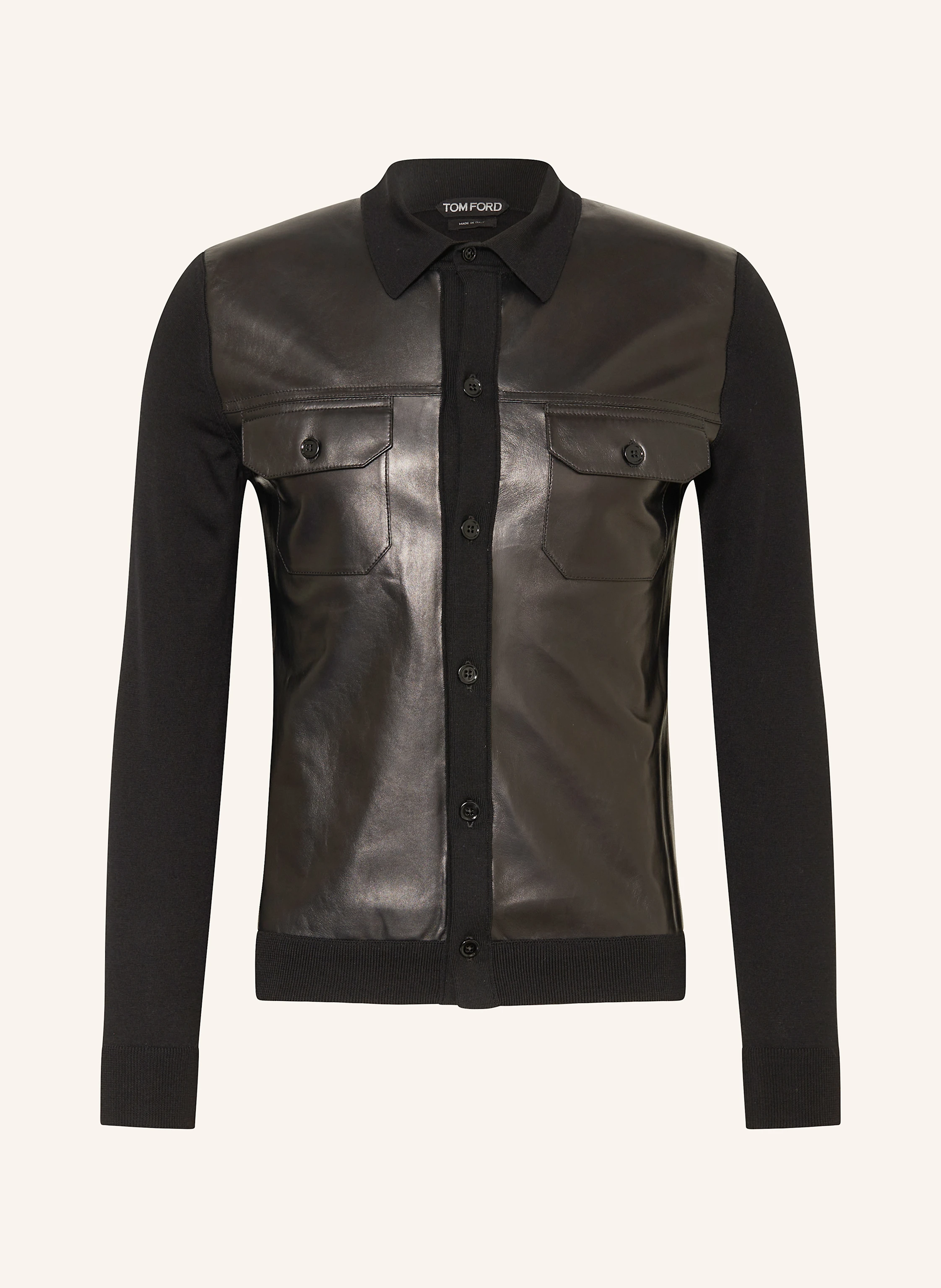 TOM FORD Overjacket im Materialmix