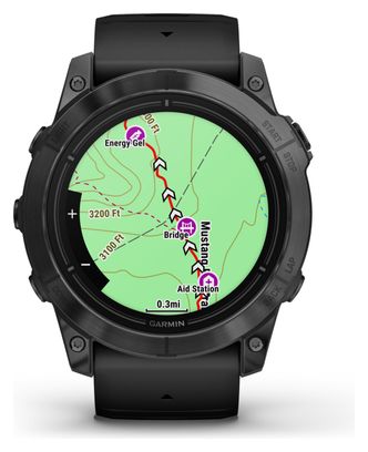 Montre de Sport Garmin epix Pro (Gen 2) Standard Edition 51 mm Gris Slate Noir