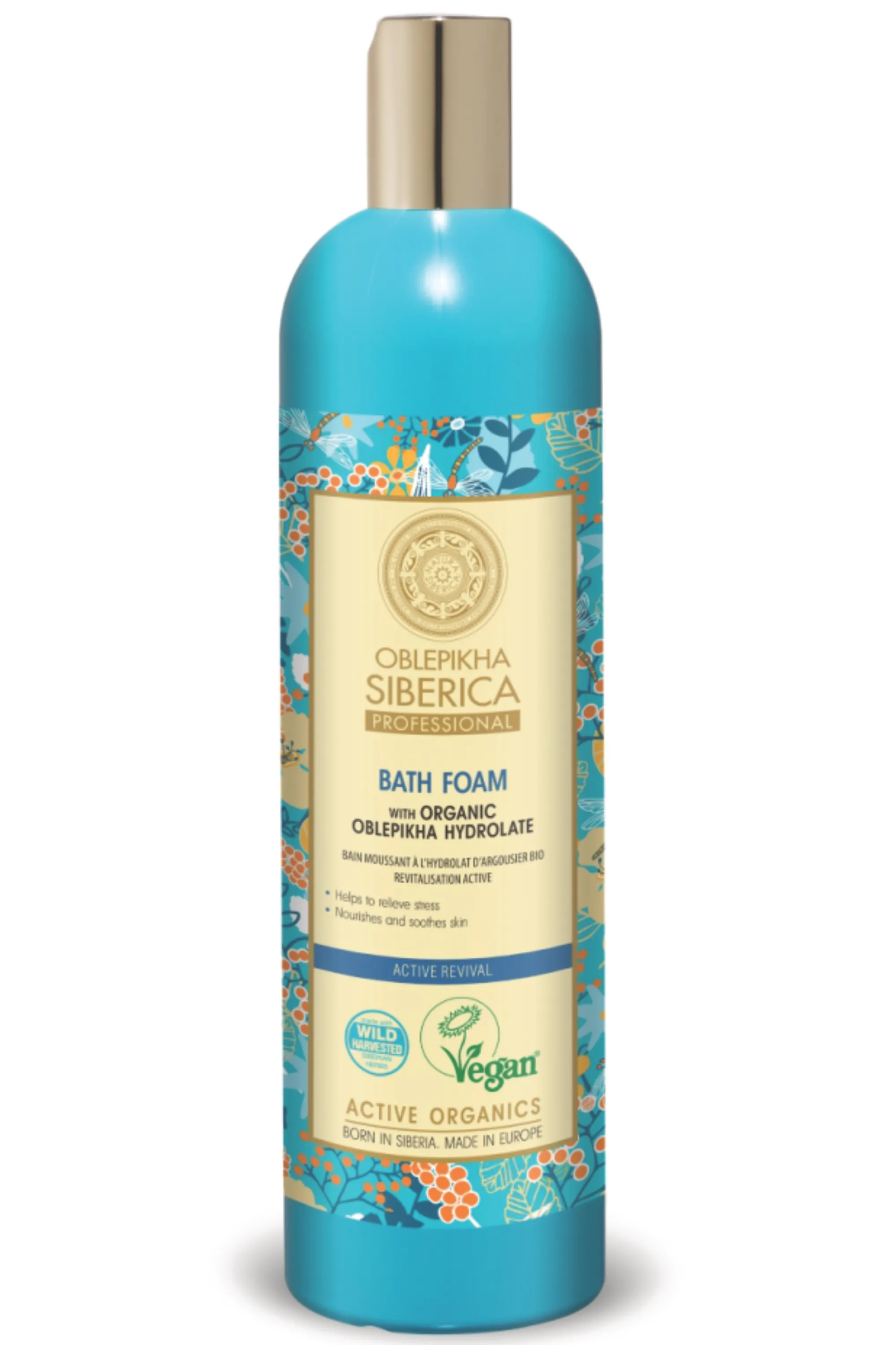 Natura Siberica Bain moussant à l’argousier force & vitalité-550 ml
