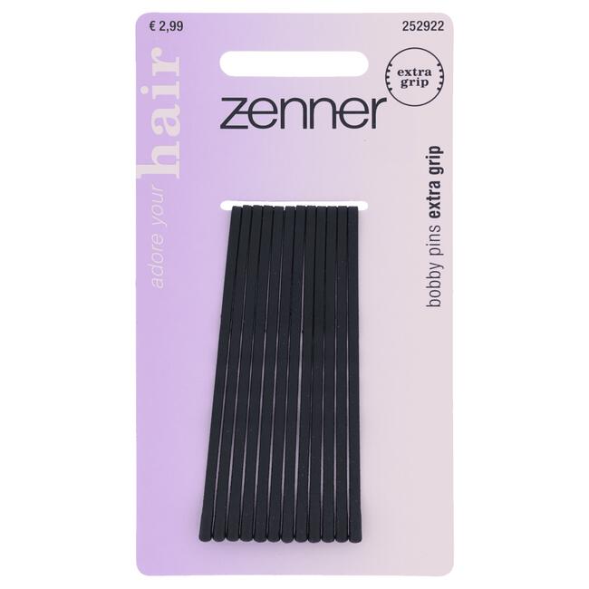 Zenner Haarschuifje 12x Extra Grip 7cm Zwart 2,50