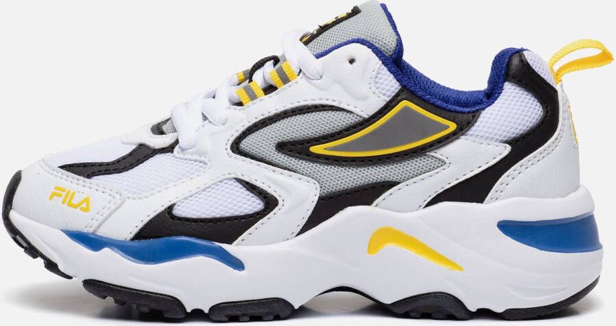 Fila CR-CW02 RAY TRACER sneakers wit zwart blauw geel