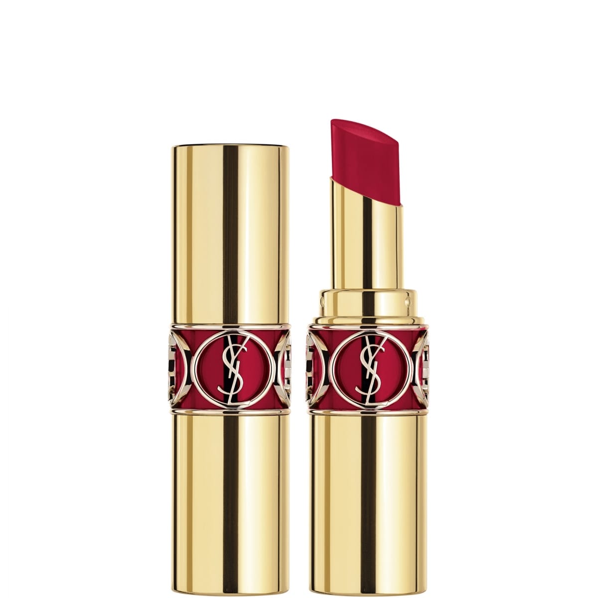 YVES SAINT LAURENT Rouge Volupté Shine Oil-In-Stick Rouge à Lèvres alliant Couleur, Soin et Brillance Longue Tenue