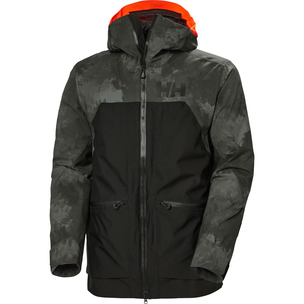 Helly Hansen Straightline Lifaloft 2.0 Skijacke Herren schwarz