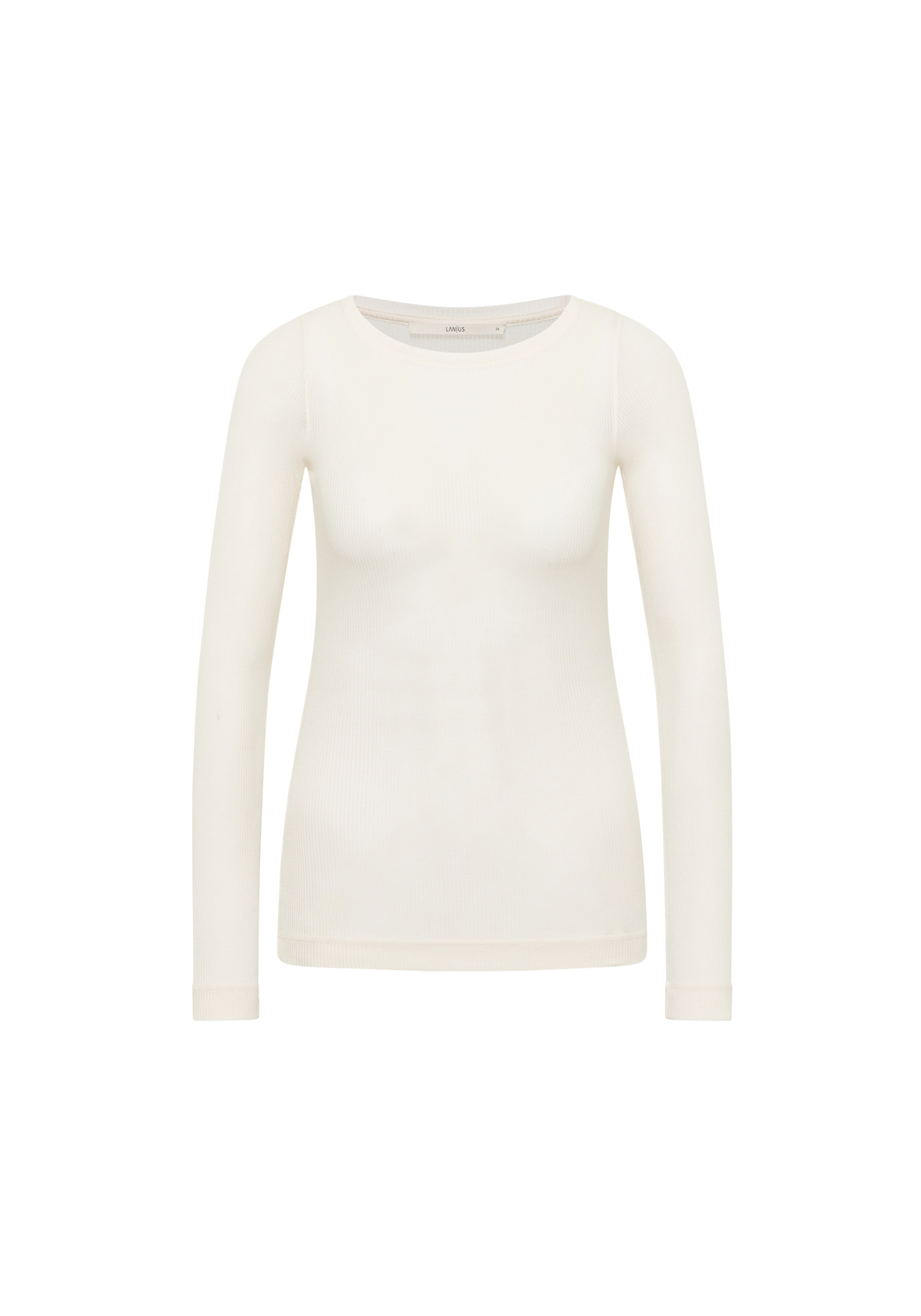 Lanius Langarmshirt Creme