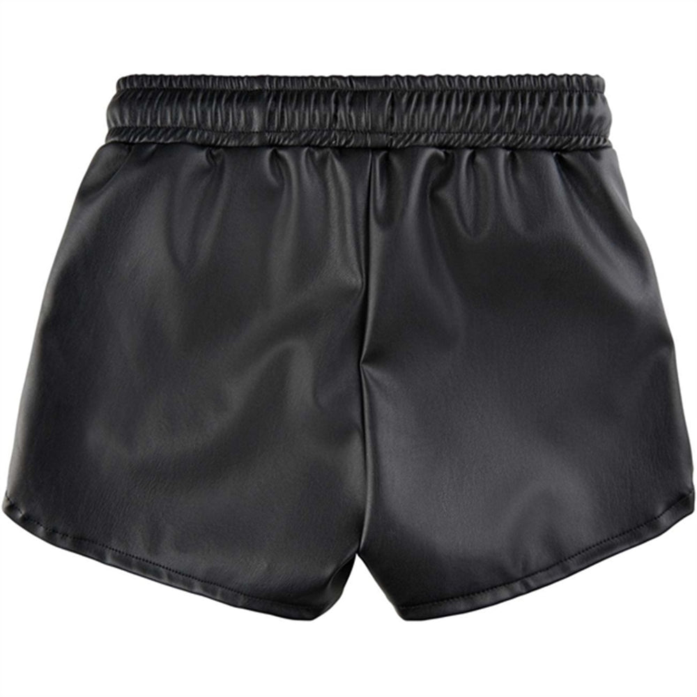 Black Ea PU Shorts - The New → Luksusbaby.dk