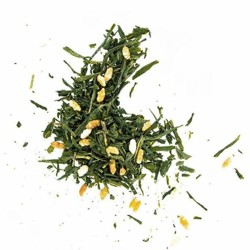Thé vert bio et riz complet genmaicha 400 g