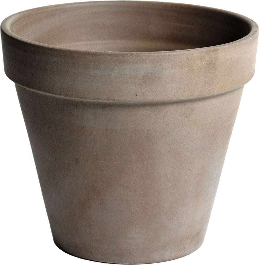 Mega Collections bloempot Vaso bruin D 27 H 24,5 cm
