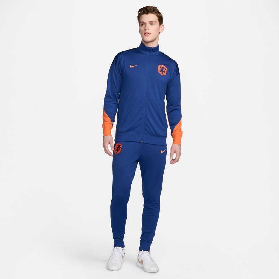 Pays-Bas Survêtement Dri-FIT Strike - Bleu Marine/Orange