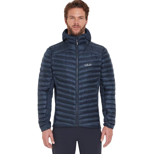 Doudoune randonnée RAB CIRRUS FLEX HOODY TEMPEST BLUE